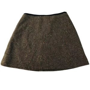 Gap Womens A Line Skirt Sz 6 Brown Color 55% Wool